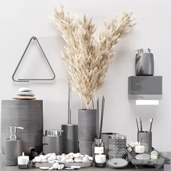 3DSky - Bathroom Decorative Set 02