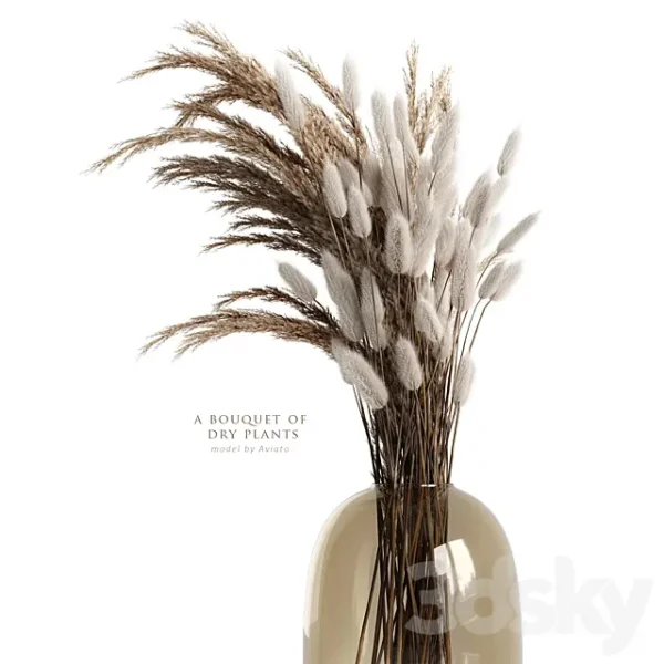 3DSky - A Bouquet of Dry Plants - Image 2