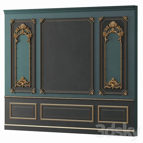 3DSky - Classic Wall Molding 02 - Image 3