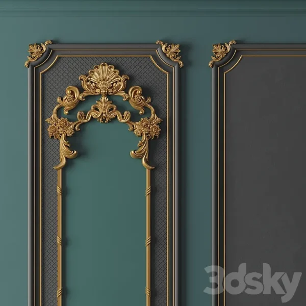 3DSky - Classic Wall Molding 02 - Image 2