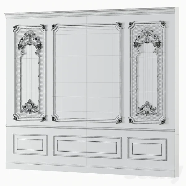 3DSky - Classic Wall Molding 02 - Image 4