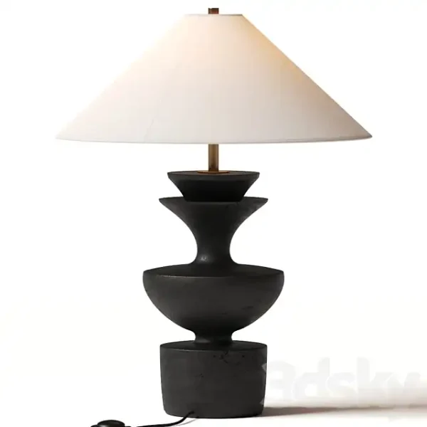 3DSky - Danny Kaplan Ceramic Sophia Table Lamp
