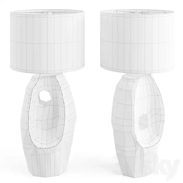 3DSky - Table Lamp Primitive Black - Image 2