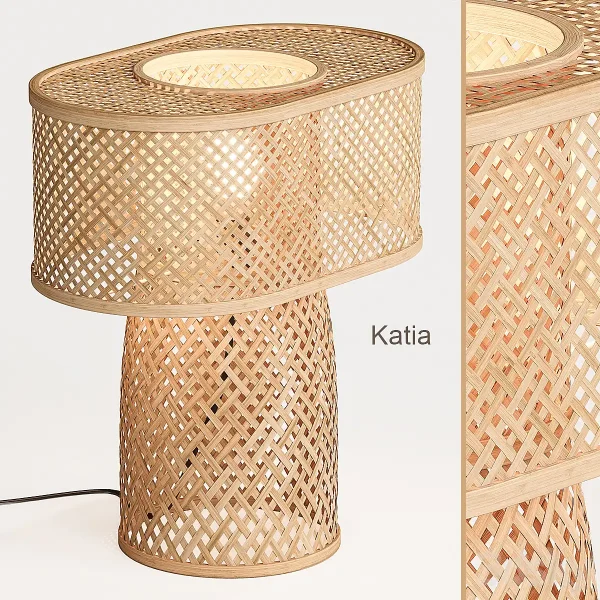 3DSky - Katia Bamboo Table Lamp La Redoute