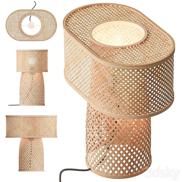 3DSky - Katia Bamboo Table Lamp La Redoute - Image 2