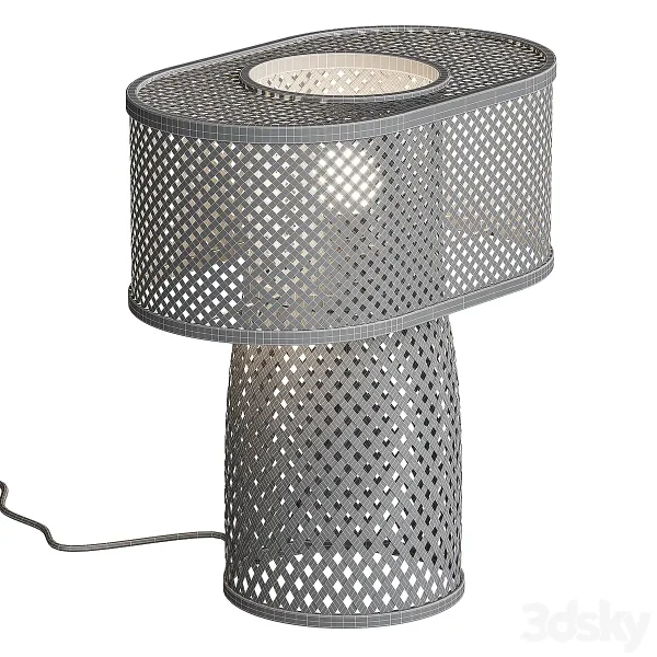 3DSky - Katia Bamboo Table Lamp La Redoute - Image 3