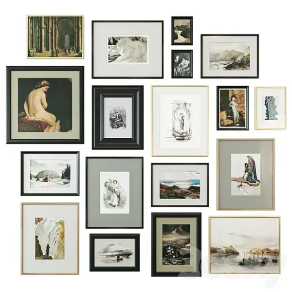 3DSky - A Set of Classic Paintings