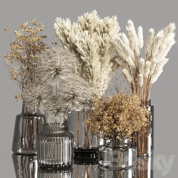 3DSky - Collection Dry Plants Bouquet Indoor 02