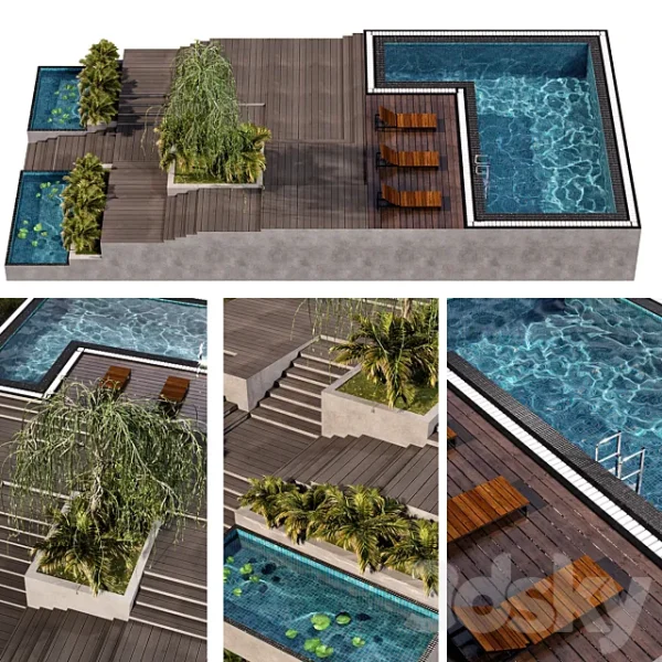 3DSky - POOL NO30 & LANDSCAPE