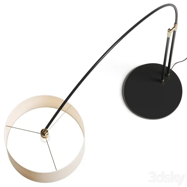 3DSky - Made Studio Teo Overreach Floor Lamp - Image 2