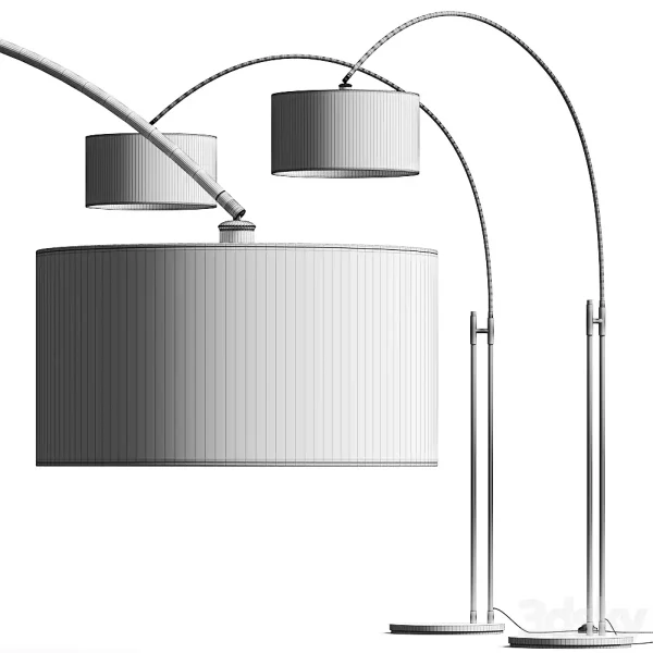 3DSky - Made Studio Teo Overreach Floor Lamp - Image 5