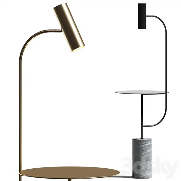 3DSky - Roche Bobois Pasteur Floor Lamp
