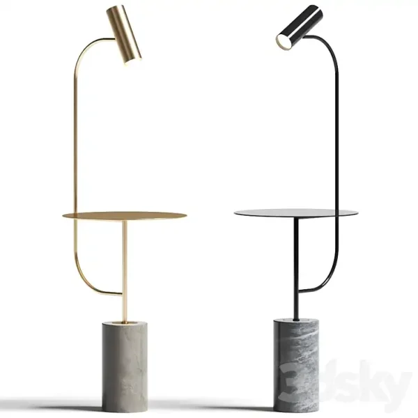 3DSky - Roche Bobois Pasteur Floor Lamp - Image 2