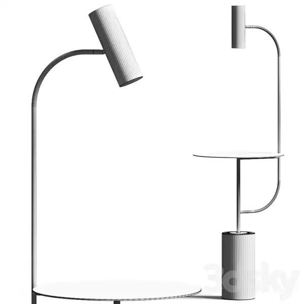 3DSky - Roche Bobois Pasteur Floor Lamp - Image 3