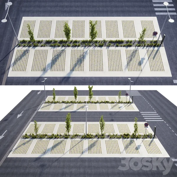 3DSky - Outdoor Eco Parking