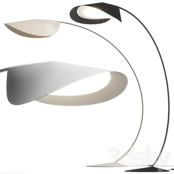 3DSky - De Padova Circle Floor Lamp