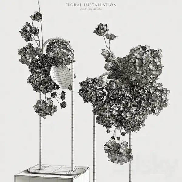 3DSky - Floral Installation - Image 5