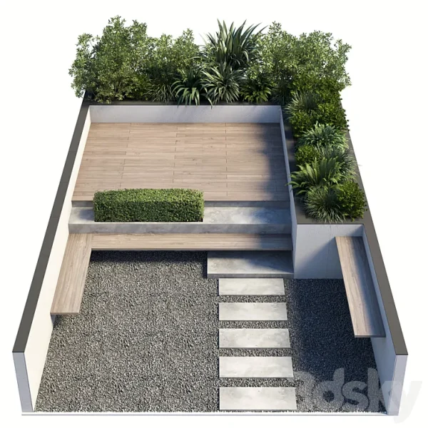3DSky - Backyard Urban Environment