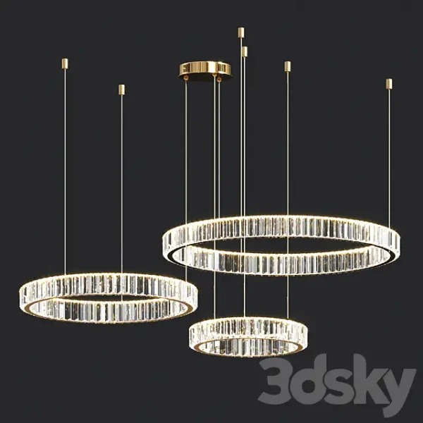 3DSky - Lamparas Crystal Chandelier Collection - Image 3