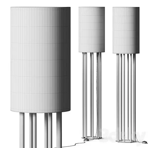 3DSky Maigrau Linn High Floor Lamp - Image 3