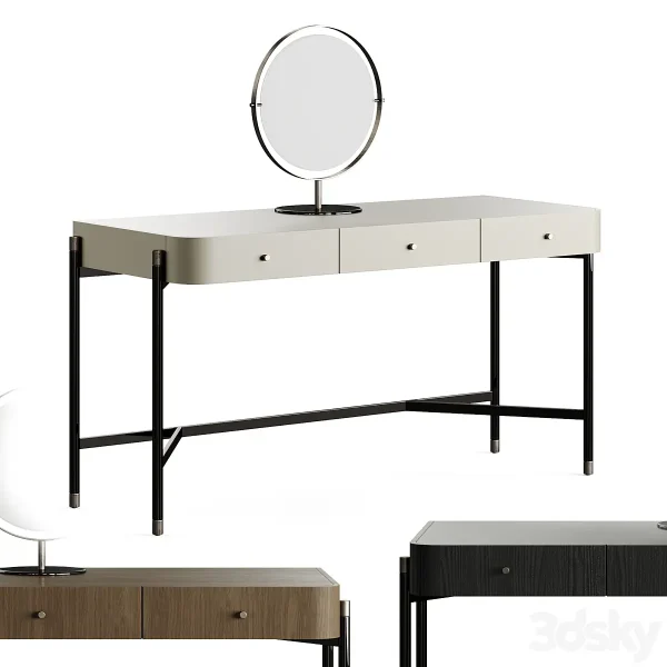 3DSky - Laskasas Rosie Dressing Table - Image 2