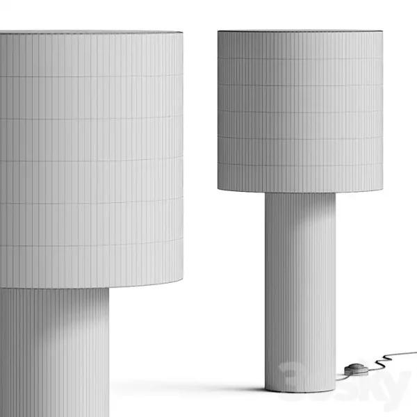 3DSky - Ferm Living Post Floor Lamp Entire Lampshade - Image 2