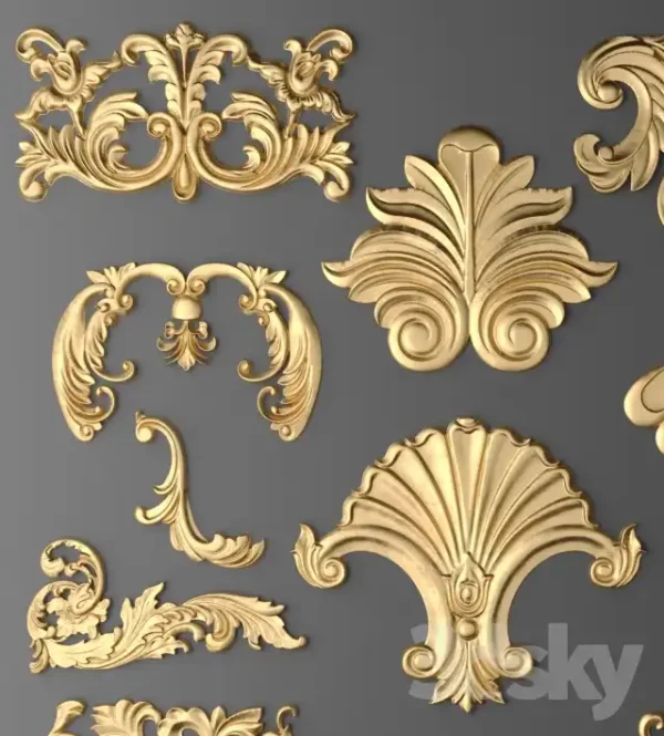 3DSky - Stucco Elements Set - Image 3