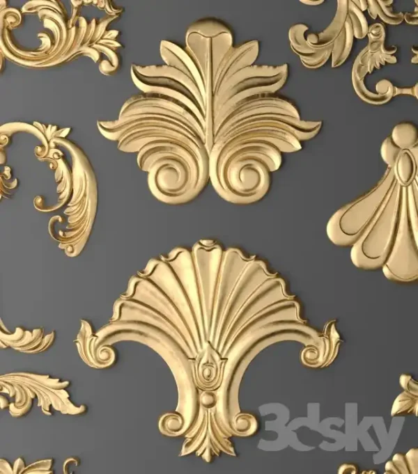 3DSky - Stucco Elements Set - Image 2