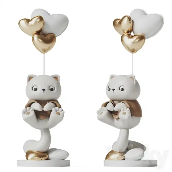 3DSky - Cat and Balloons