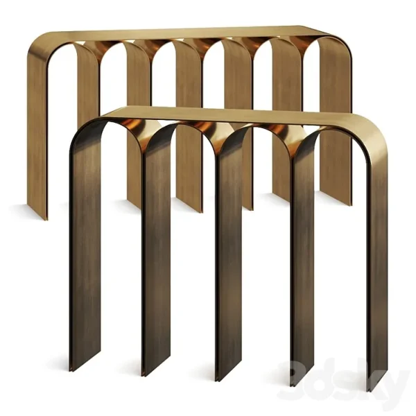 3DSky - Pietro Franceschini Arch Console Tables - Image 3