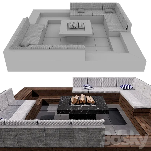 3DSky - OUTDOOR SITTING AREA NO2 - Image 4