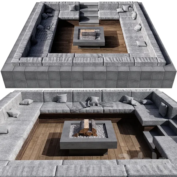 3DSky - OUTDOOR SITTING AREA NO1