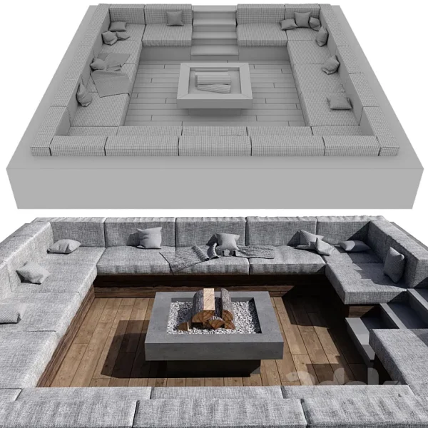 3DSky - OUTDOOR SITTING AREA NO1 - Image 4