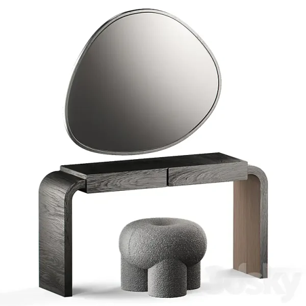 3DSky - Table Nebo Pouf Ollie Mirror SPOT M