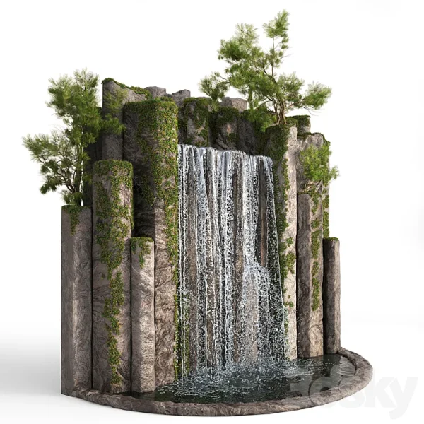 3DSky - Large Water Fall 2