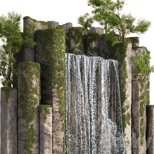3DSky - Large Water Fall 2 - Image 4