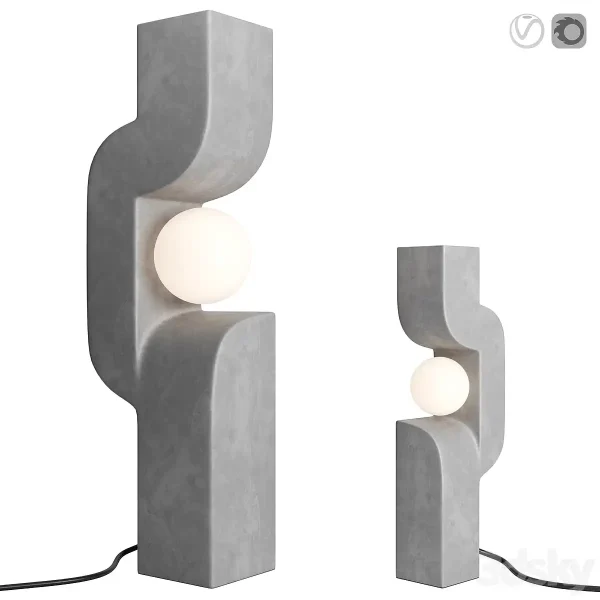 3DSky - Lamp 101 Copenhagen Sitting Man