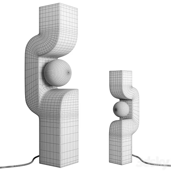 3DSky - Lamp 101 Copenhagen Sitting Man - Image 2