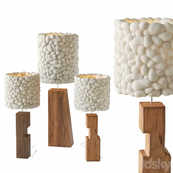 3DSky - Collection Floor Lamp by Helen Loom