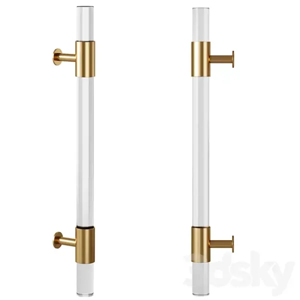 3DSky - Handles KRISTAL Acrylic & Brass by Meraki - Image 2
