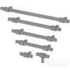 3DSky - Handles KRISTAL Acrylic & Brass by Meraki - Image 5