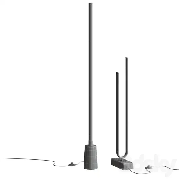 3DSky - IKEA PILSKOTT OBEGRANSAD LED Floor Lamp - Image 2