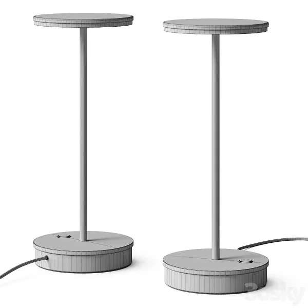 3DSky - Linea Light Group Gemini Table Lamp - Image 4