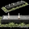 3DSky - Modern Box Fountains 01 - Image 2