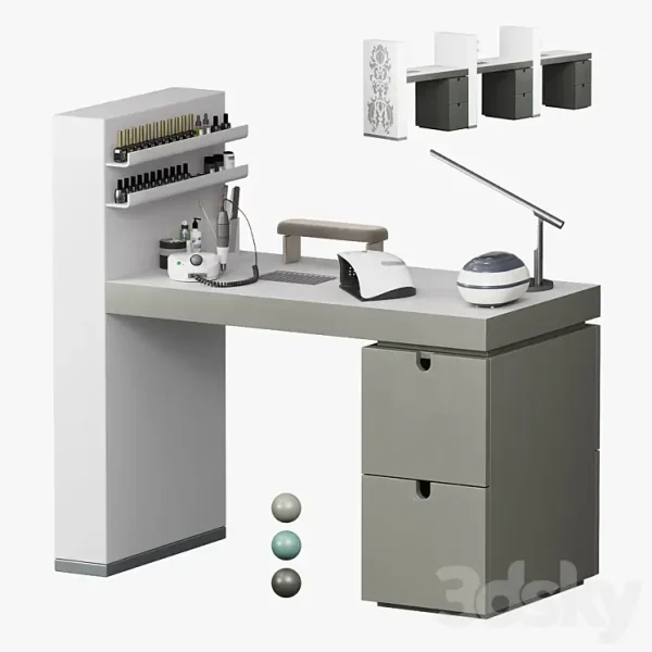 3DSky - Gamma & Bross Gloss Manicure Table Color