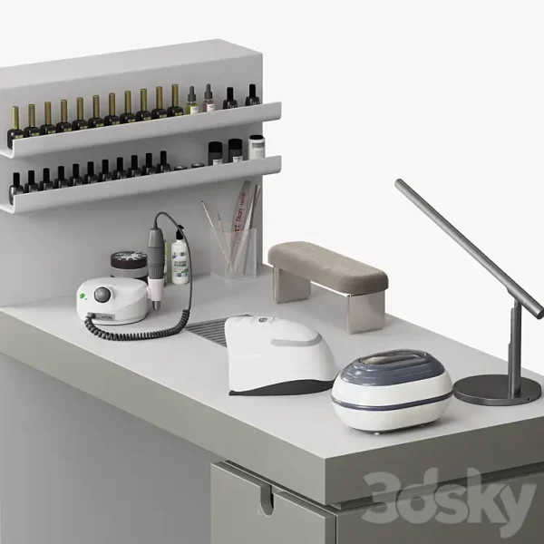 3DSky - Gamma & Bross Gloss Manicure Table Color - Image 3