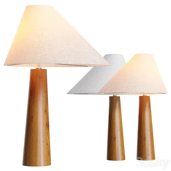 3DSky - Lamaptron Ludvin Tab Table Lamp
