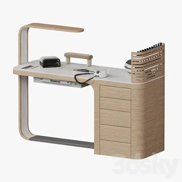 3DSky - Nilo HIBISCUS Manicure Table - Image 2