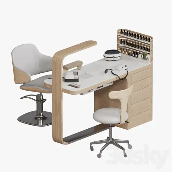 3DSky - Nilo HIBISCUS Manicure Table
