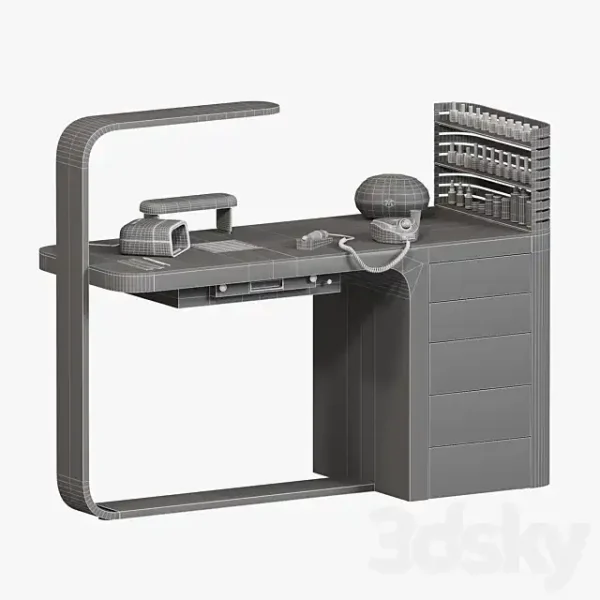 3DSky - Nilo HIBISCUS Manicure Table - Image 5